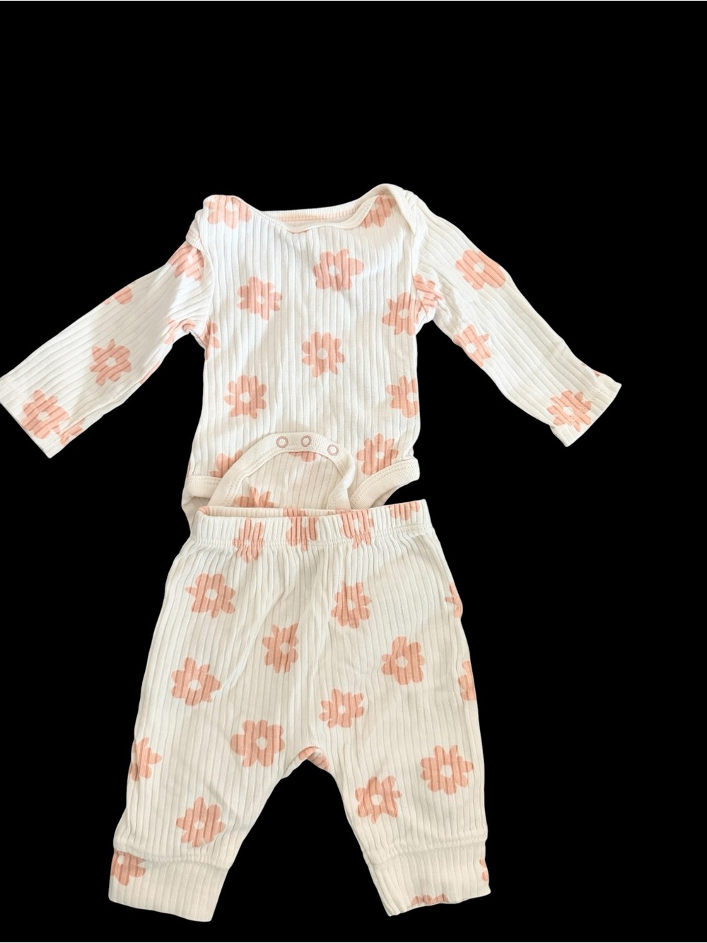 Cloud island baby girls, 2 matching sets newborn